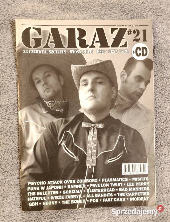Garaż 21 2004 Fanzine punk oi hc reggae ska Rybnik sprzedam