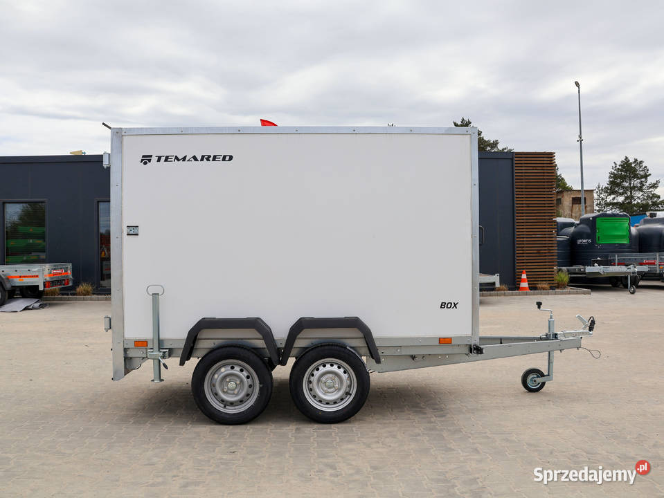 TEMARED BOX 25122 075T przyczepa zamknięta towarowe Cegielsko