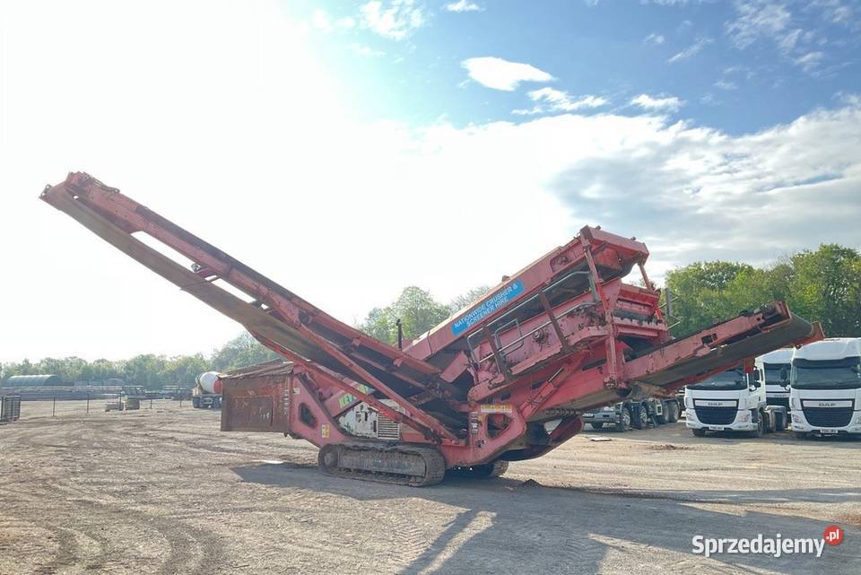 Sandvik QA140 Extec S3 Mobilny przesiewacz Rok produkcji 2010 Kołodziejewo