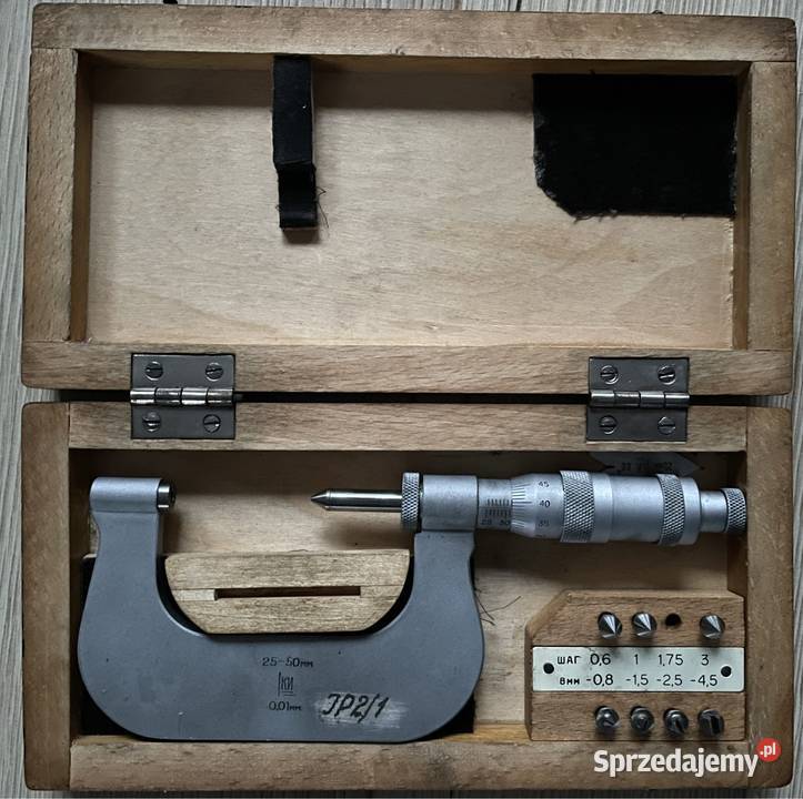 Mikrometr zewnętrzny 2550 Czarnożyły