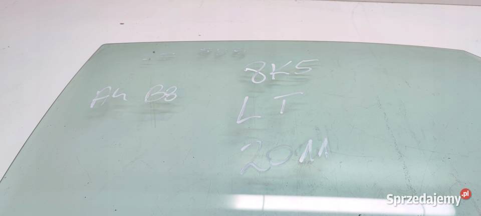 SZYBA BOCZNA DRZWI LEWY TYŁ AUDI A4 B8 8K5 SEDAN