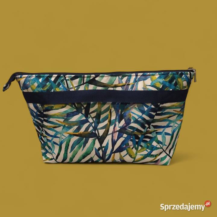 Duża wodoodporna kosmetyczka podróżna Rękodzieło Kraków