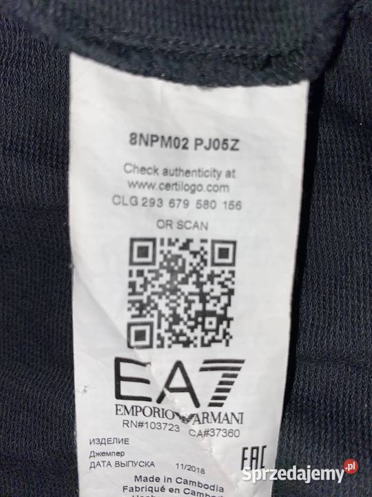 Bluza Emporio armani Nowa Sól