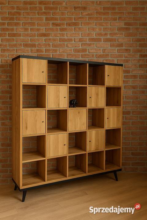 Regał Dębowy LOFT 100 Lite Drewno Dębowe małopolskie