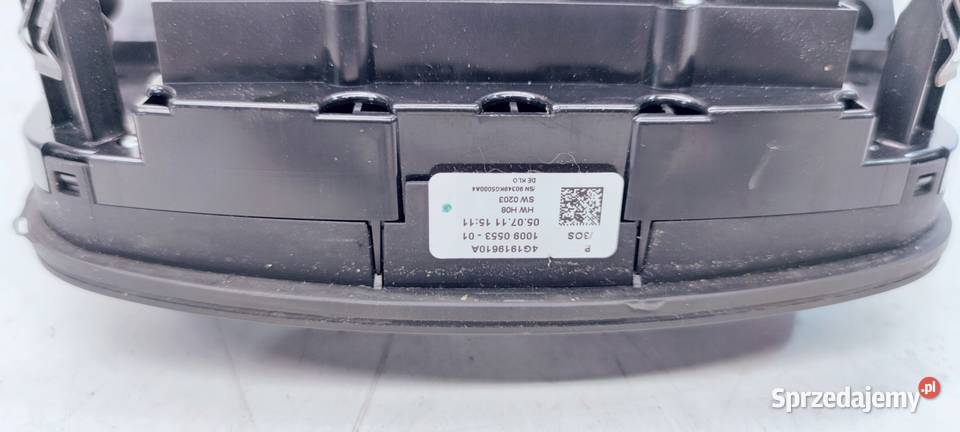PANEL STEROWANIA MMI AUDI A6 C7 A7 4G1919610A sprzedam