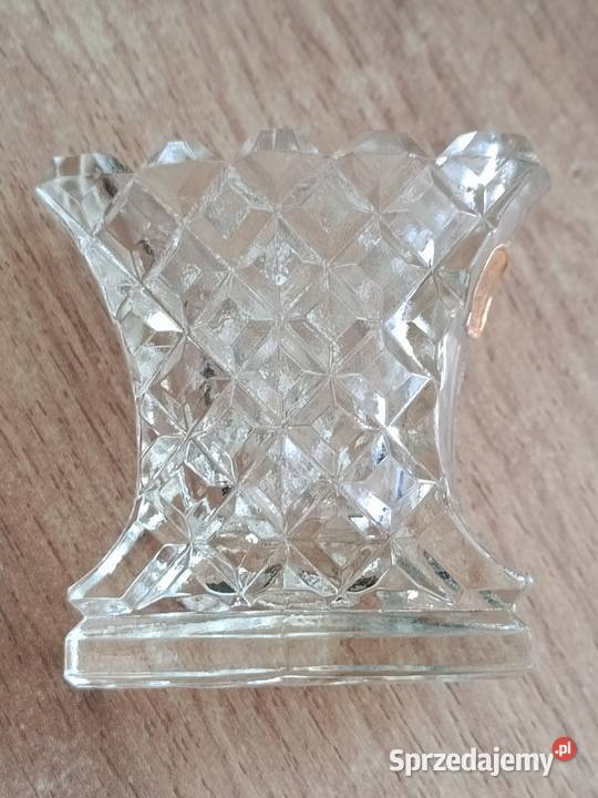 Kryształowy wykałacznik Bohemia wazonik Choszczno sprzedam