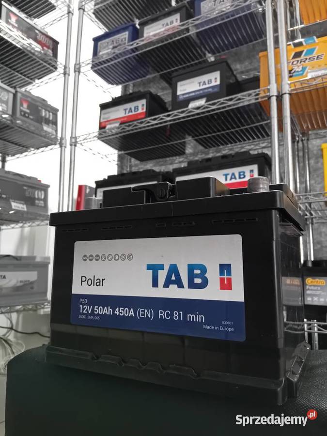 TAB POLAR 50Ah 450A Części samochodowe
