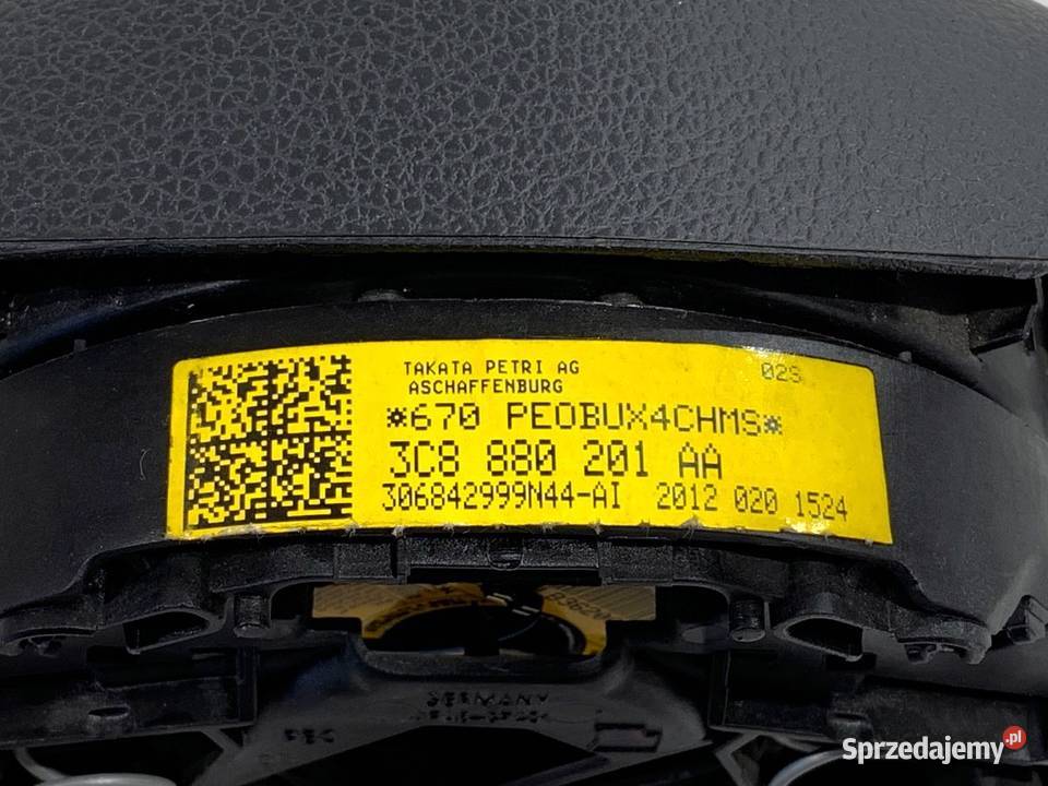 PODUSZKA POWIETRZNA KIEROWCY VW CC B7