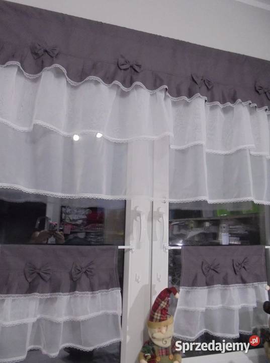 firanki komplety na okno szyjemy na dowolny