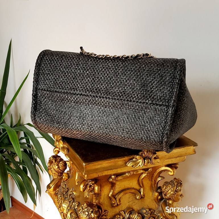 TOREBKA CHANEL KUFER CC CHANELKA A4 CZARNA SZARA kujawsko-pomorskie Bydgoszcz