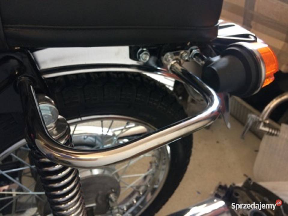 Jawa 350 model 634 Uchwyty Pasażera z Stali