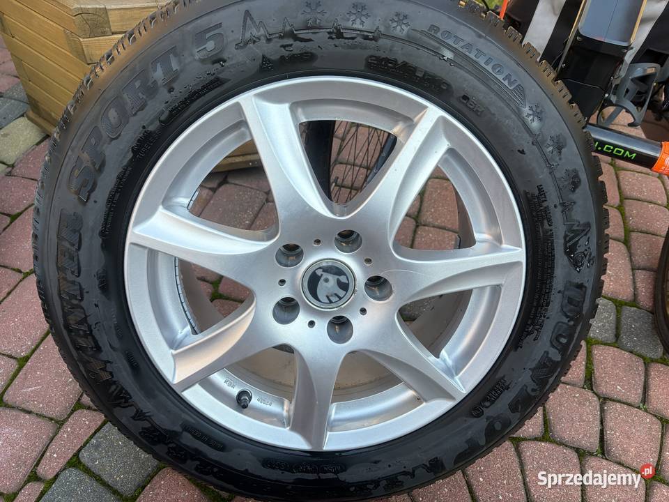 Sprzedam aluminiowe koła zimowe16 świętokrzyskie Daleszyce