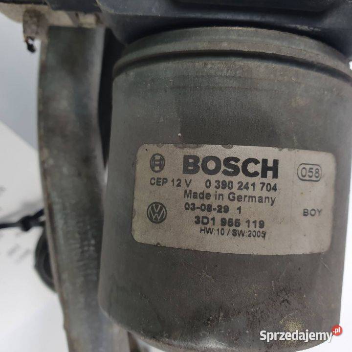 MECHANIZM WYCIERACZEK PRZÓD VOLKSWAGEN PHAETON Lipno