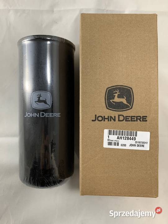 AH128449 Filtr hydrauliki JOHN DEERE ORYGINAŁ Maszyny rolnicze