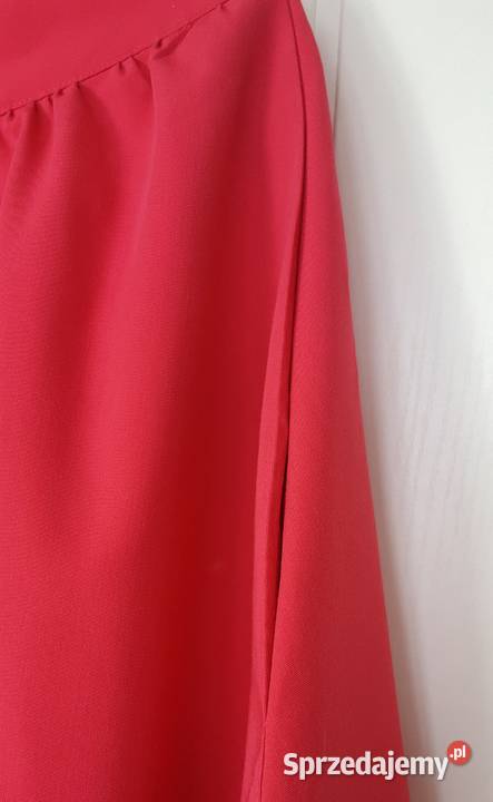 Różowa spódnica Nife 44 XXL kieszenie midi Rozkloszowana Szczecin