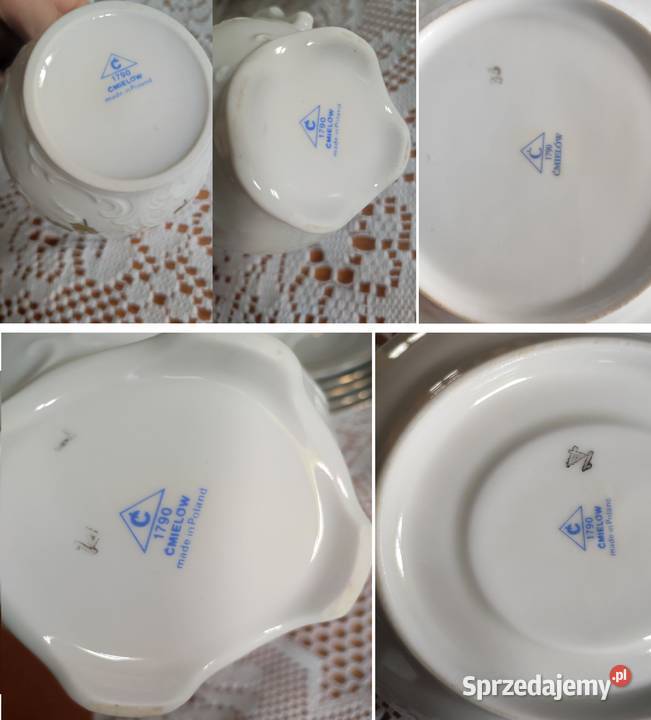 kolekcjonerski zabytkowy serwis porcelanowy Kielce