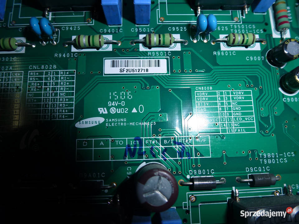 TV Samsung 55 UE55JS9000 wszystkie moduły Włocławek sprzedam