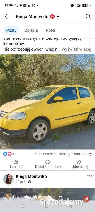 VW Fox z 2007r 2/3 Grodzisk Mazowiecki