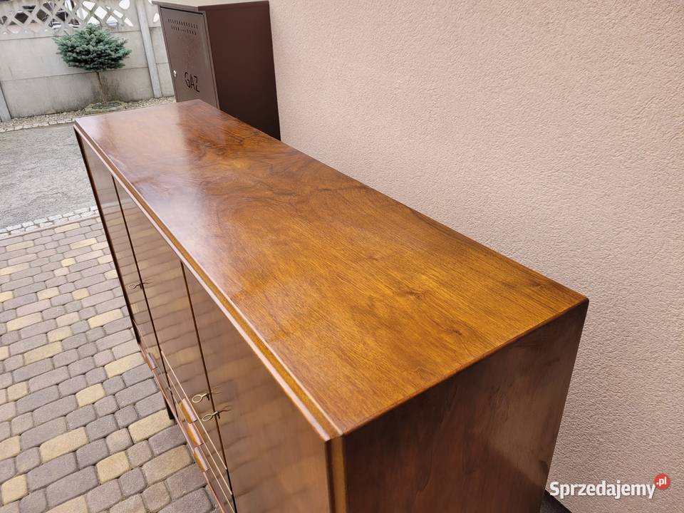 Mid Century Komoda Tekowa Dania Lata 50te Design Częstochowa