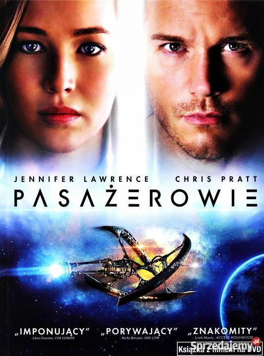 PASAŻEROWIE JENNIFER LAWRENCE DVD KS wielkopolskie Kalisz