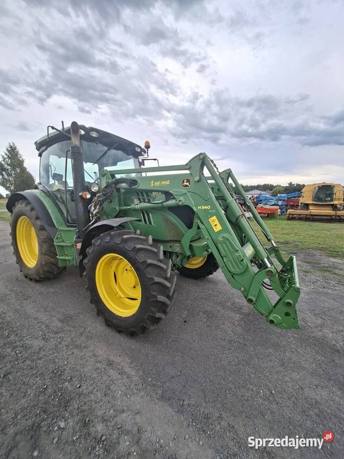 John Deere 6115r Ładowacz czołowy JD H340 14 r Czersk