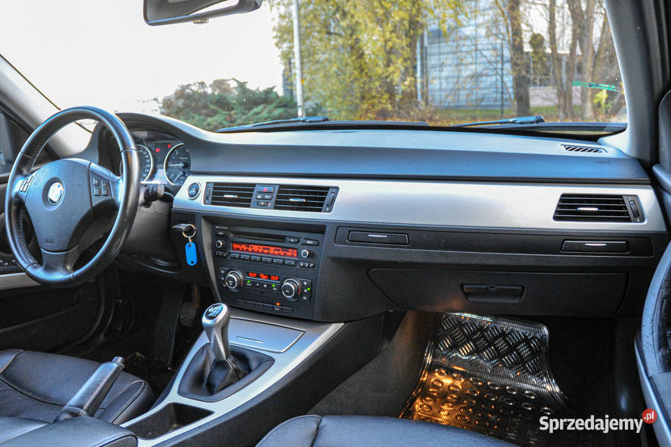BMW Seria 3 320d 163 2011 r skóry diesel Wrocław