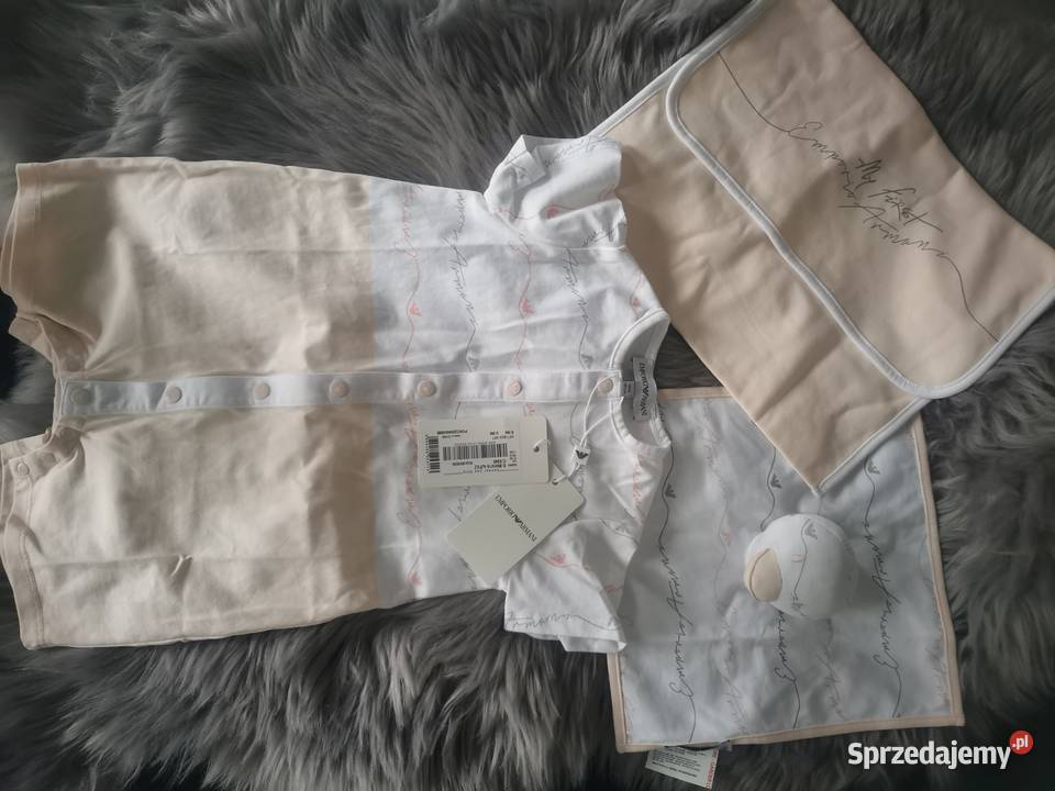 Komplet niemowlęcy Emporio Armani Rozmiar 86 Jastrzębie-Zdrój