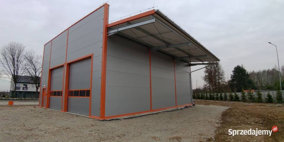 Hala stalowa 12x15x6 płyta warstwowa konstrukcja mazowieckie Radomyśl sprzedam