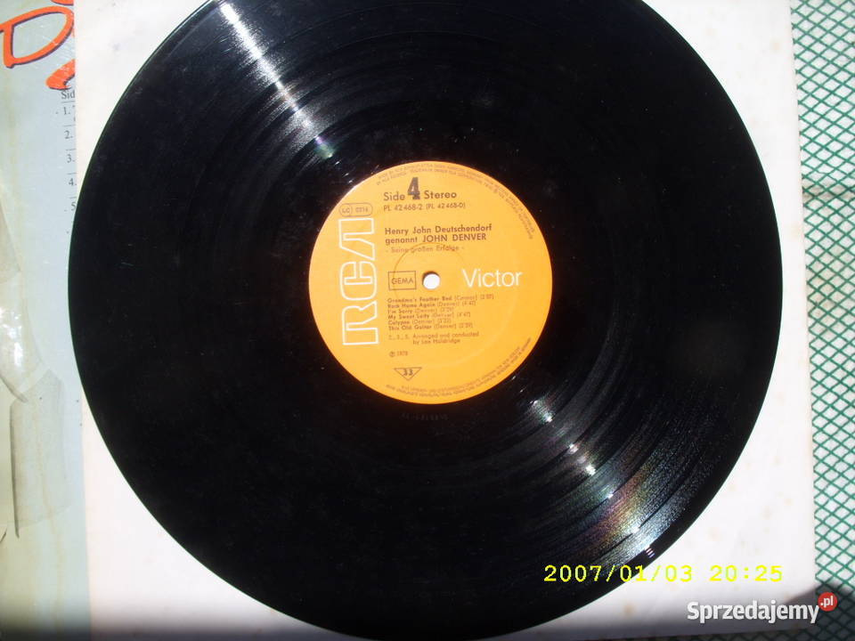COUNTRY LP JOHN DENVERSEINE GROSSEN2 LP Wołów