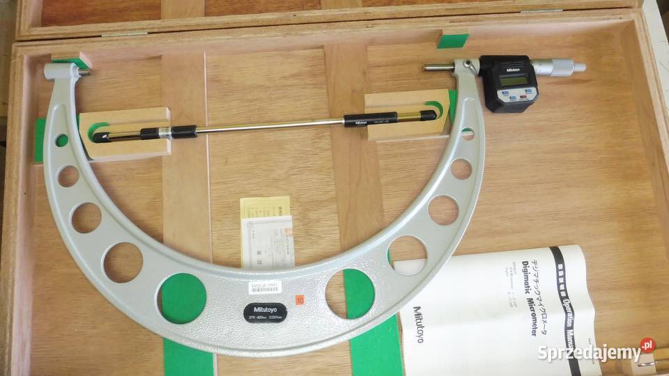 MIKROMETR CYFROWY MITUTOYO 375400MM 293574 JAPAN Pozostałe Wąchock