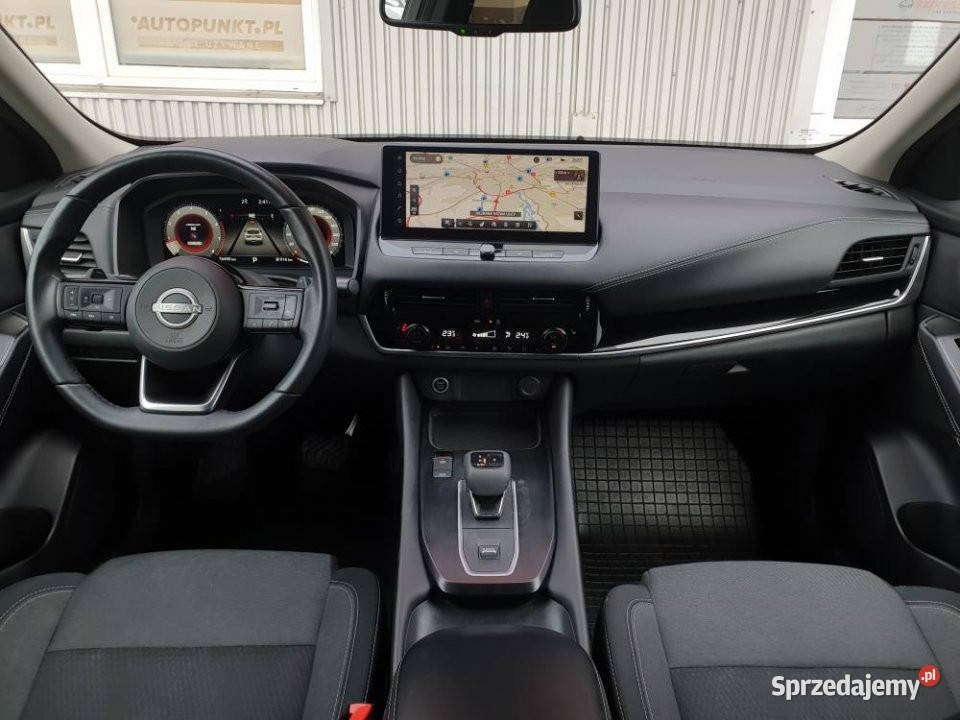 NISSAN Qashqai 2023r Salon Fvat 23 Bezwypadkowy nieuszkodzony Rzeszów
