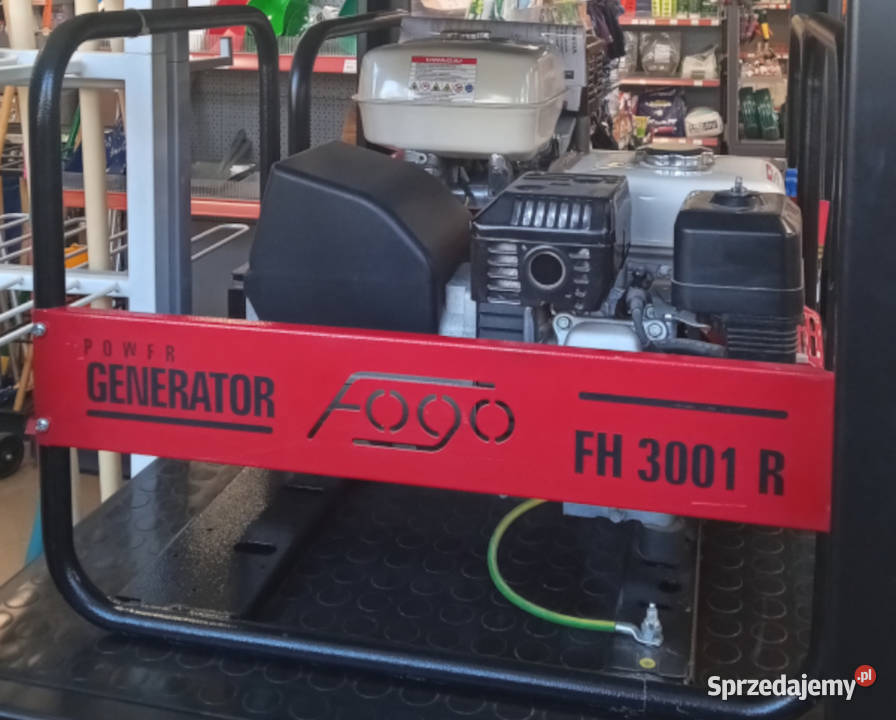 Agregat Fogo FH3001R Silnik Honda stabilizacja Włoszczowa