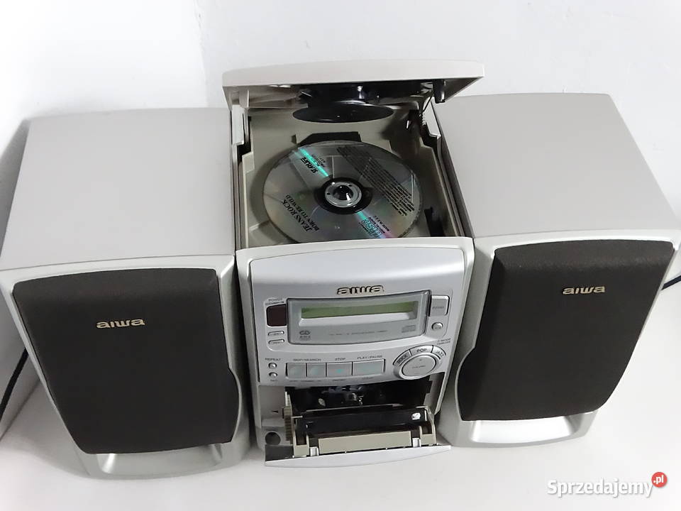 Miniwieża AIWA LCX150 CD Magnetofon Radio RDS Odtwarzacze CD i MD Biłgoraj