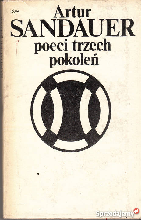 01392 POECI TRZECH POKOLEŃ ARTUR SANDAUER Czyrna