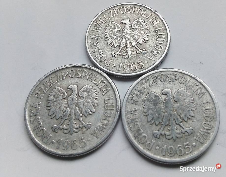 POLSKA50 GROSZY1965 r3 RAZY znmAL