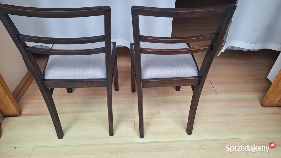 Krzesła GFM 205B Odbowione 2kpl Siedzisk Krzesła wielkopolskie Poznań