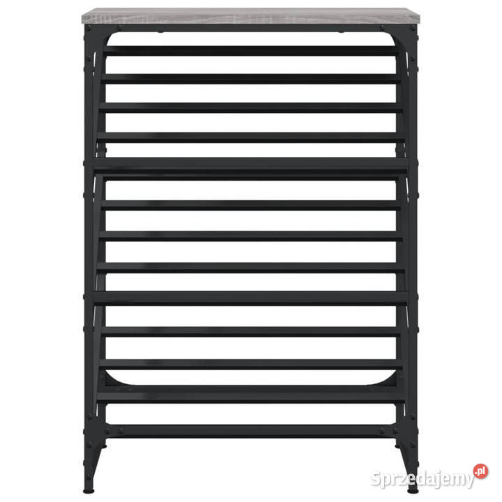 Stojak na buty szary dąb sonoma 60x30x85 Warszawa