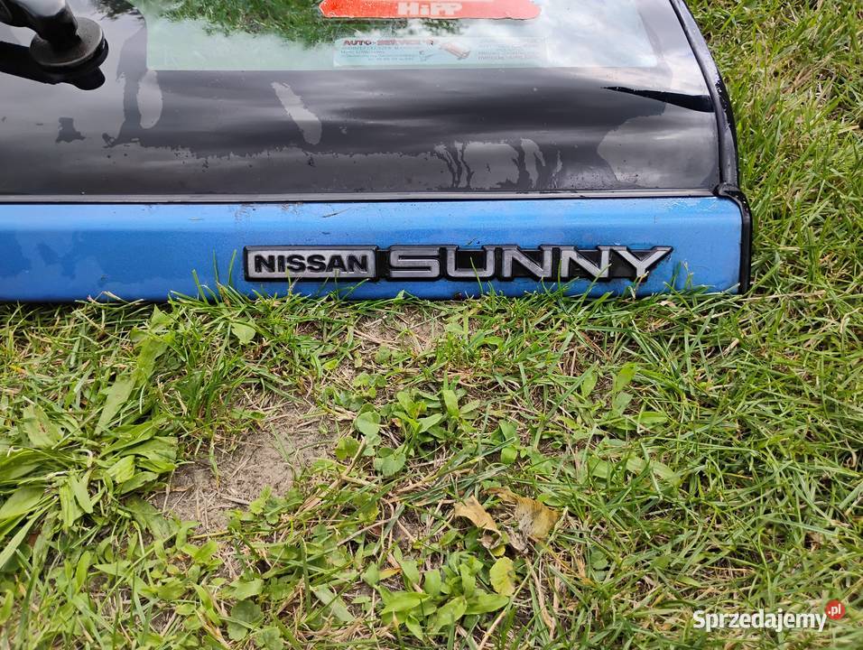 DATSUN Klapa tyłSZYBA Nissan SUNNY B11 Coupe osobowe małopolskie Kraków