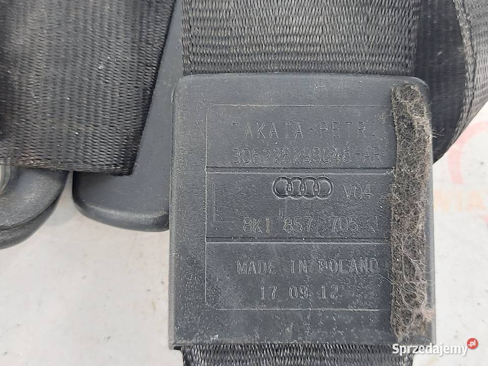 AUDI S4 B8 13r pas bezpieczeństwa lewy przód Pasy bezpieczeństwa Kielce