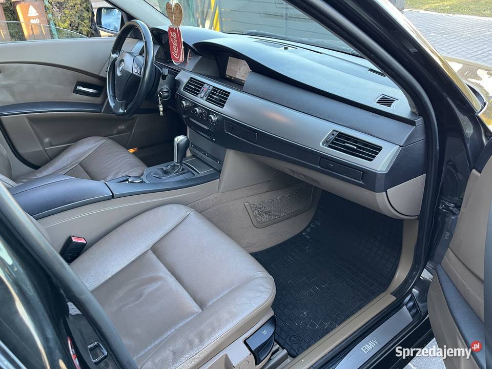 BMW E60 30D Automat Czarna Sedan Zadbana Seria 5 Toruń