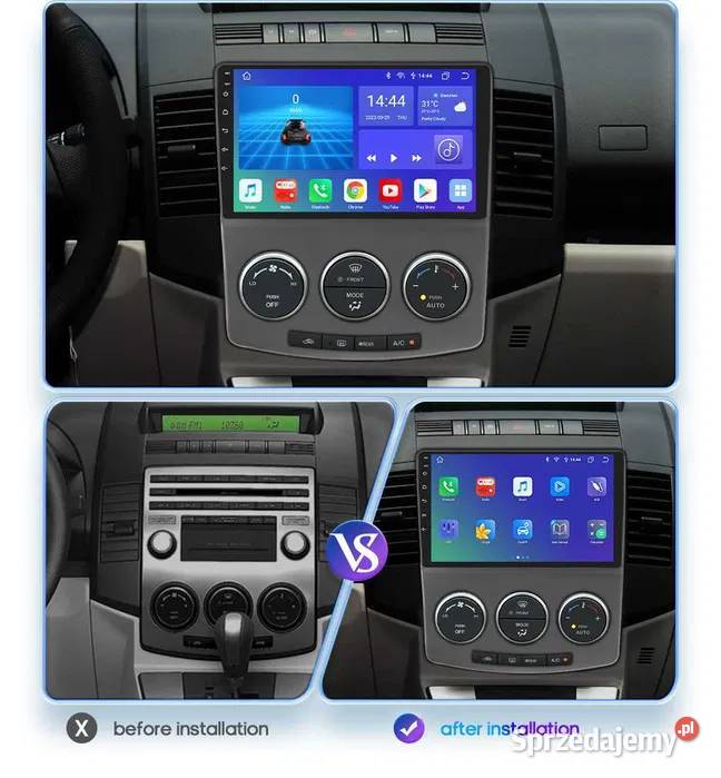 Radio 2din Android 12 Mazda 5 0510r wifi Car audio Ożarowice sprzedam