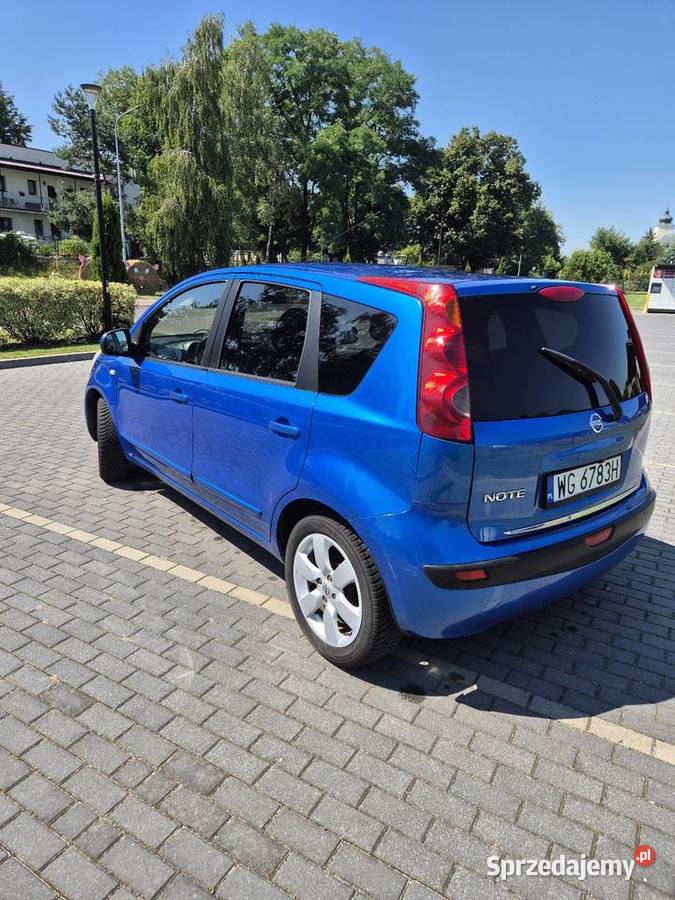 Nissan note 16 16v z LPG Okazja Nissan lubelskie Serokomla