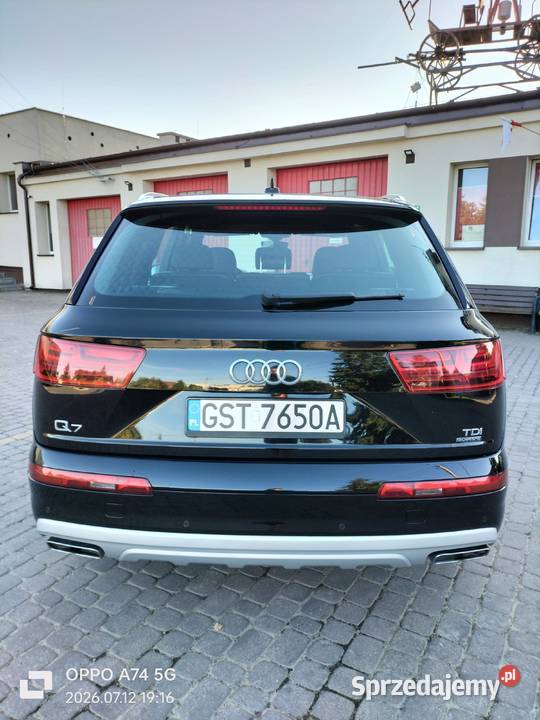 Sprzedam Audi Q7 30 tdi Quatro 218 Starogard Gdański sprzedam