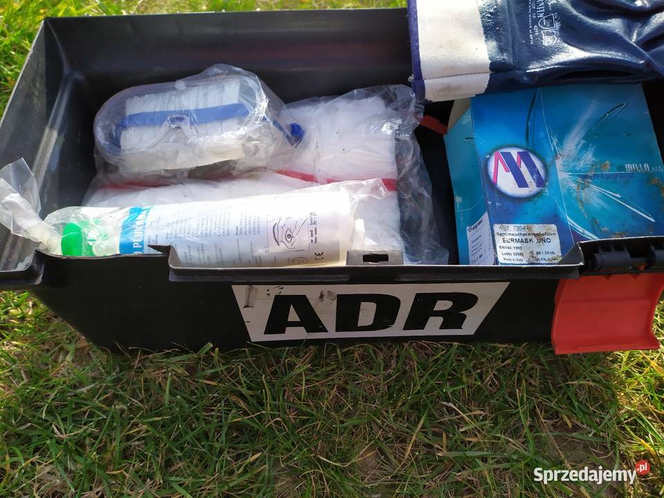 skrzynka ADR wyposażenie podstawowe Pozostałe