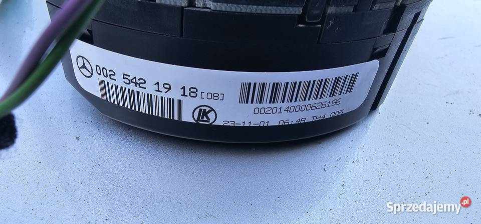 Taśma airbag mercedes w203 0025421918 Zbąszyń