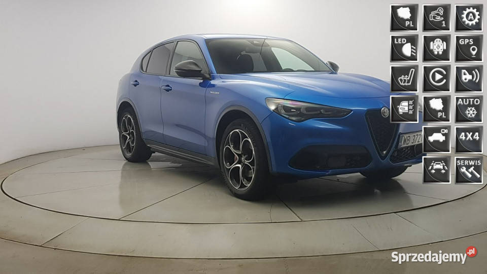 Alfa Romeo Stelvio 20 Turbo Veloce Q4 Z serwisowany w ASO Warszawa sprzedam