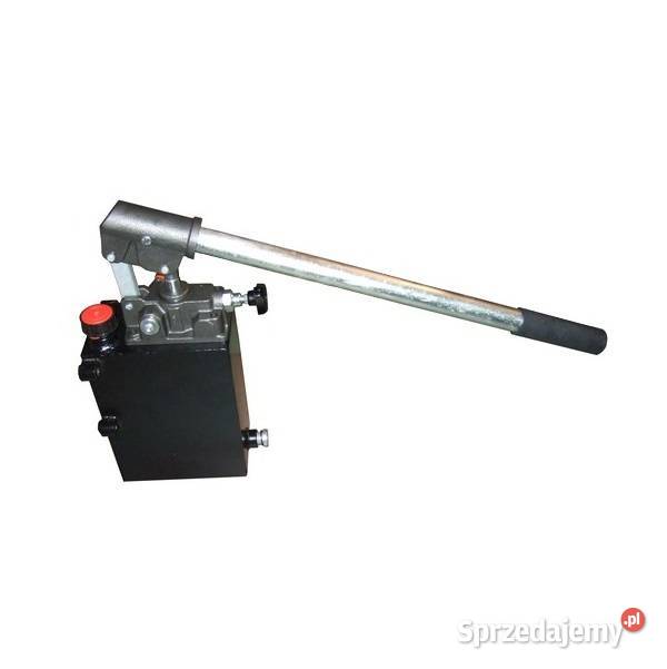 POMPA HYDRAULICZNA RĘCZNA JEDNOSTRONNAZBIORNIK Solec Kujawski