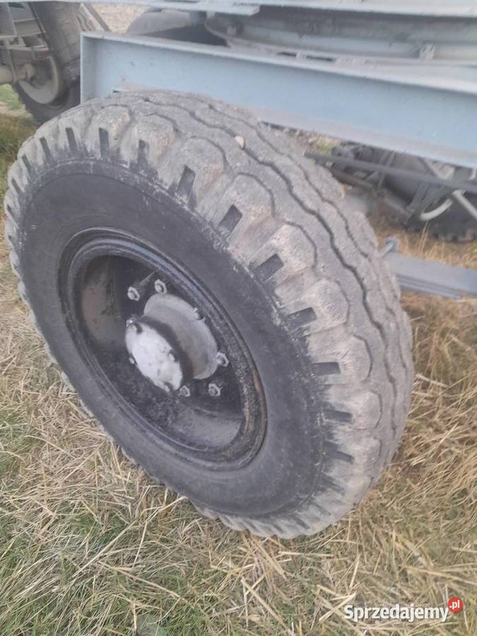 Przyczepa D 55 D55 Autosan Sanok nieuszkodzony Przyczepy rolnicze Babczów