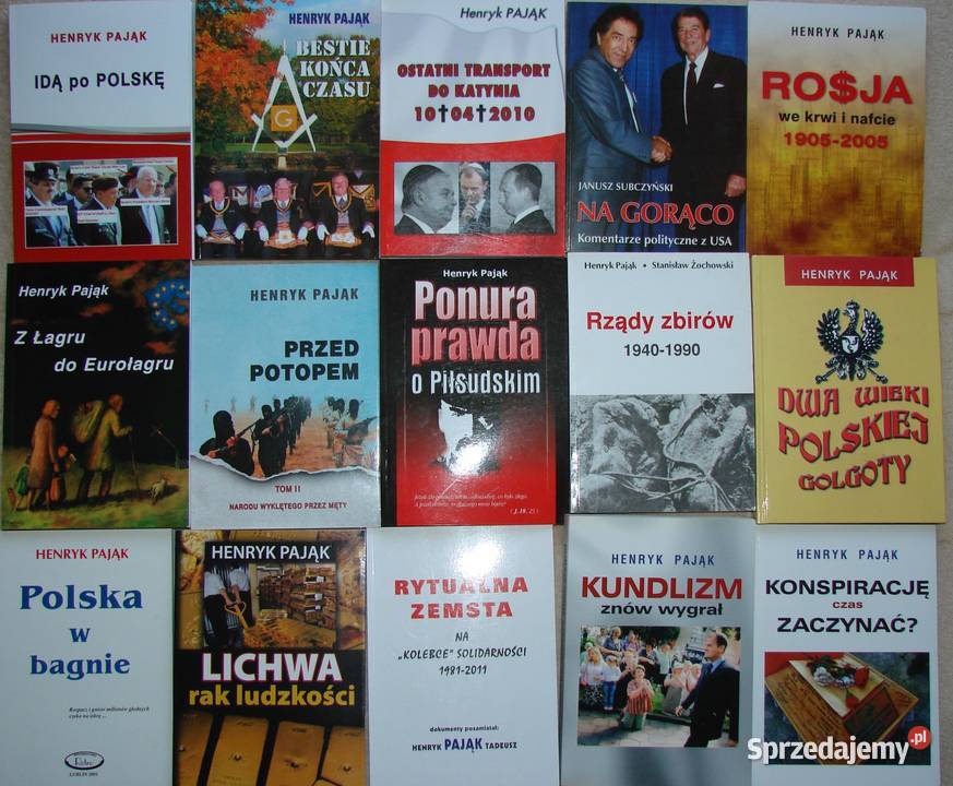 Henryk Pająk książki Radom