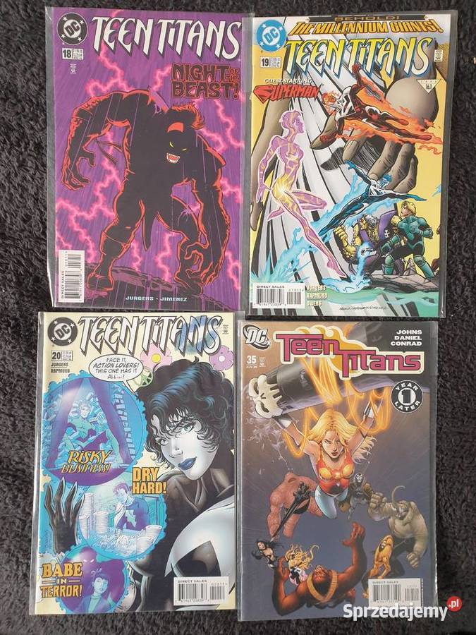 Teen Titans kolekcja 23 komiksów DC USA Gdynia sprzedam
